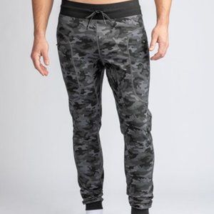 BYLT MEN'S ELITE JOGGERS LARGE L ASPHALT CAMO.